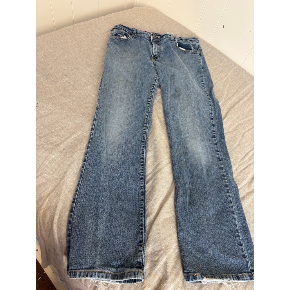 Levi's 560 Straight Leg Jeans Womens 10 S Blue Good Comfort Fit Mid Rise Stretch
